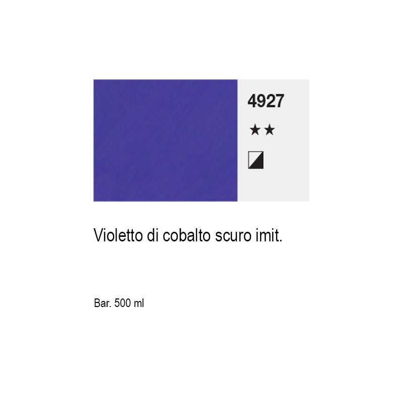 4927 - Lukas Cryl Terzia Violetto di cobalto scuro imit.