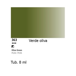 363 - Daler Rowney Aquafine Watercolour Verde oliva