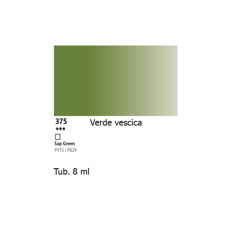 375 - Daler Rowney Aquafine Watercolour Verde vescica