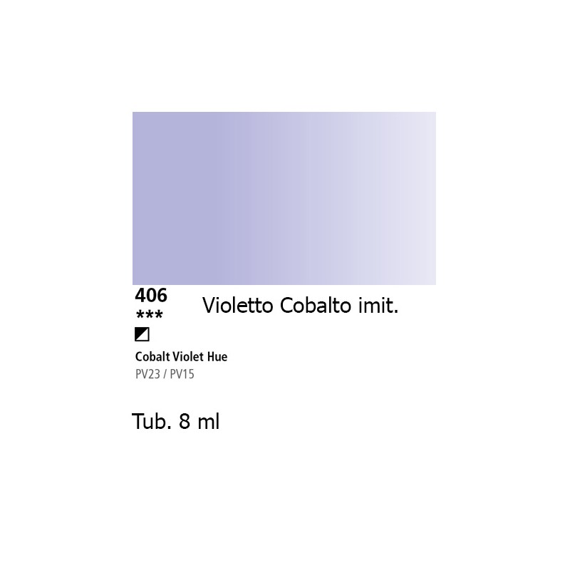 406 - Daler Rowney Aquafine Watercolour Violetto di cobalto imit.