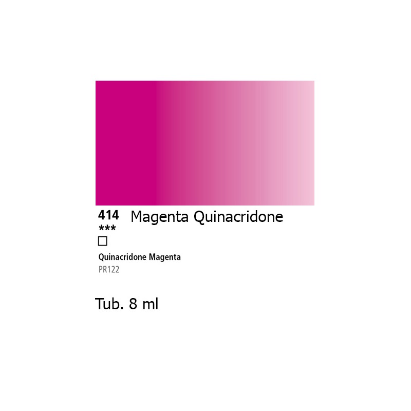 414 - Daler Rowney Aquafine Watercolour Magenta quinacridone