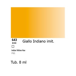 643 - Daler Rowney Aquafine Watercolour Giallo Indiano imit.