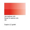 004 - Daler Rowney Aquafine Watercolour Vermiglione imit. e Rosso di cadmio imit.