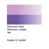 008 - Daler Rowney Aquafine Watercolour Oltremare rosa e Oltremare violetto