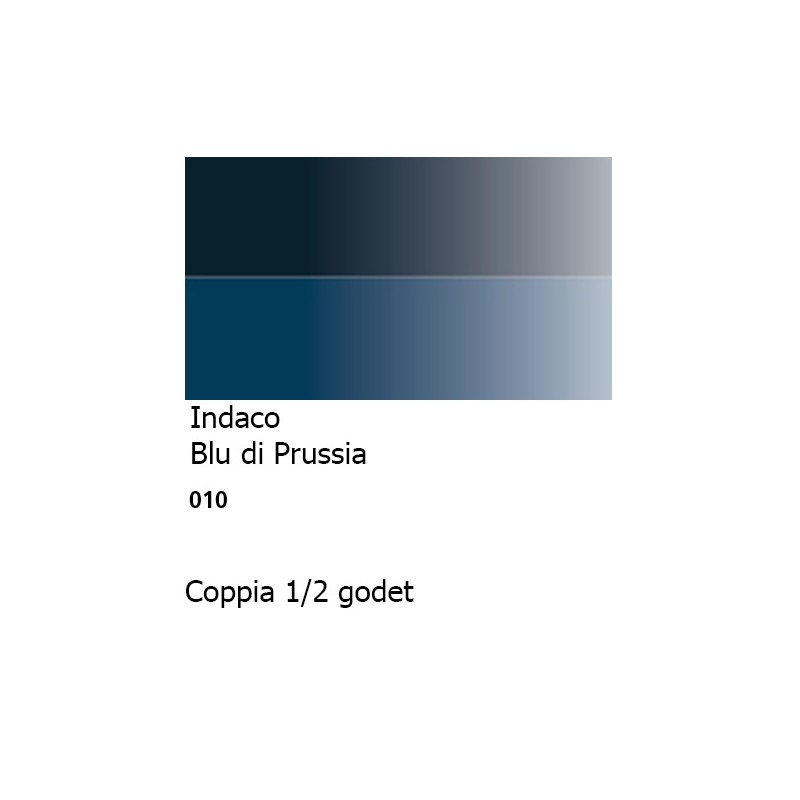 010 - Daler Rowney Aquafine Watercolour Indaco e Blu di Prussia