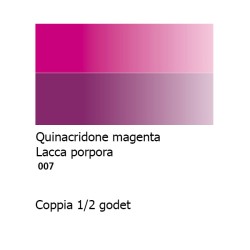 007 - Daler Rowney Aquafine Watercolour Quinacridone magenta e Lacca porpora