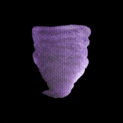 866 - Talens Rembrandt acquerello viola scintillante su fondo nero