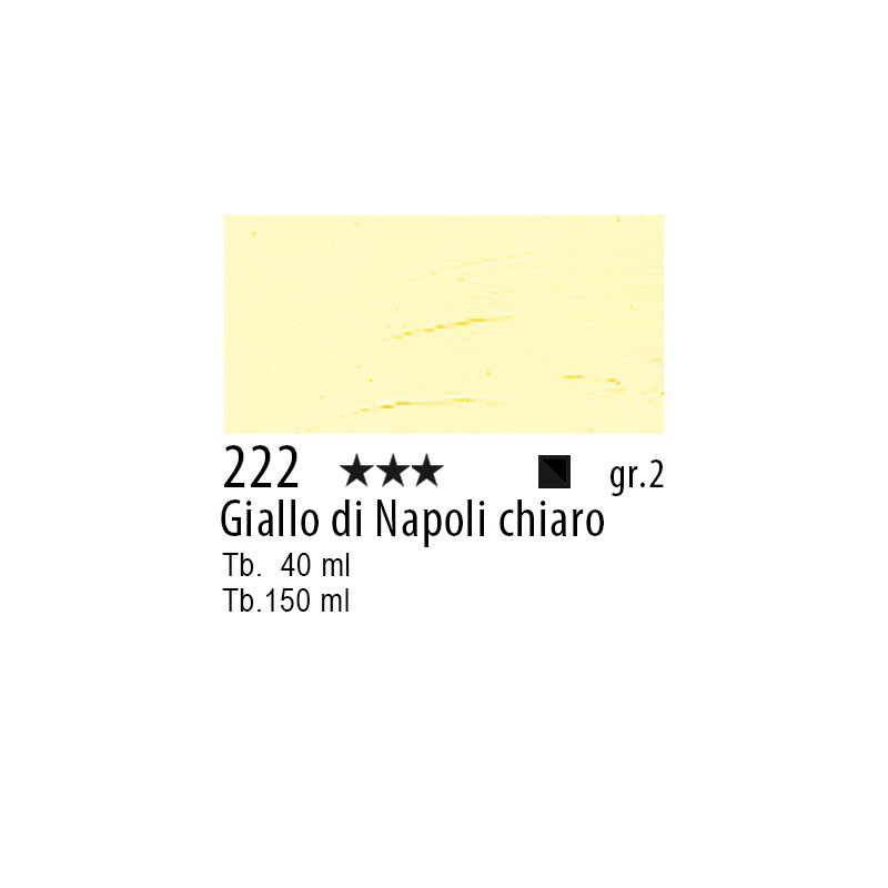 222 - Talens Olio Rembrandt Giallo di Napoli chiaro
