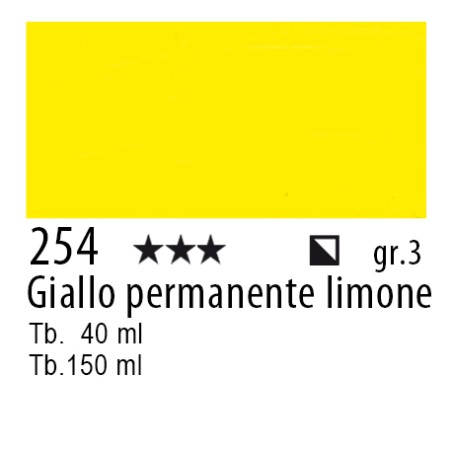 254 - Rembrandt Giallo permanente limone
