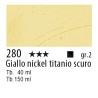 280 - Talens Olio Rembrandt Giallo nickel titanio scuro