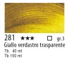 281 - Talens Olio Rembrandt Giallo verdastro trasparente