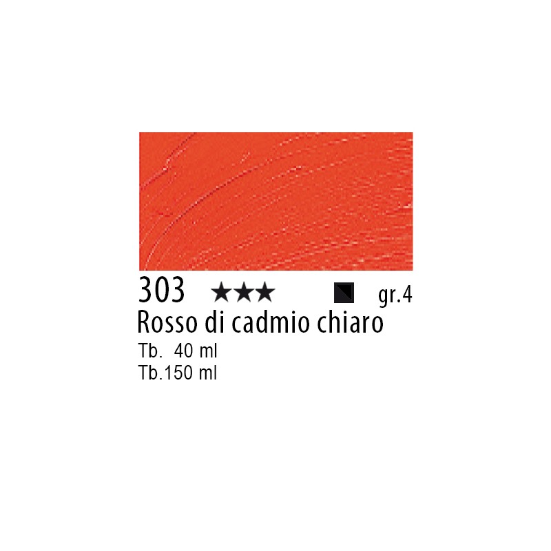 303 - Talens Olio Rembrandt Rosso di cadmio chiaro