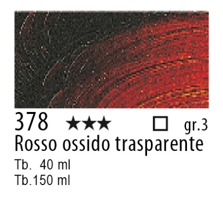 378 - Rembrandt Rosso ossido trasparente