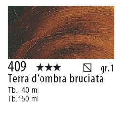 409 - Talens Olio Rembrandt Terra d'ombra bruciata