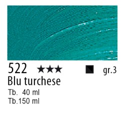 522 - Talens Olio Rembrandt Blu turchese