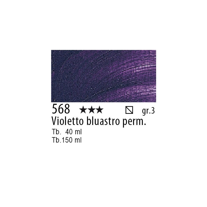 568 - Rembrandt Violetto bluastro permanente