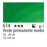 614 - Talens Olio Rembrandt Verde permanente medio