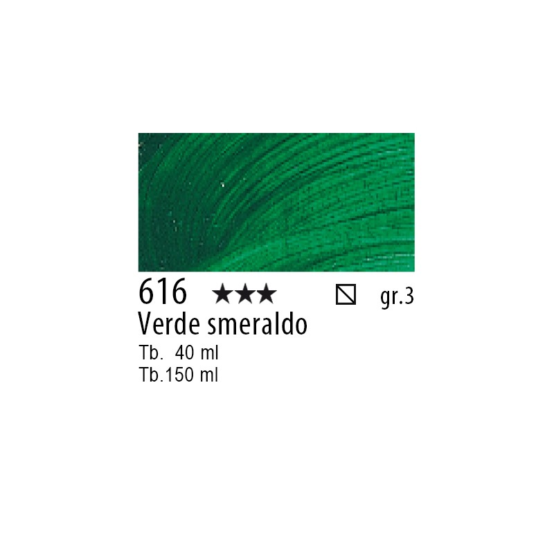 616 - Rembrandt Verde smeraldo