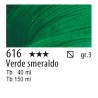 616 - Talens Olio Rembrandt Verde smeraldo
