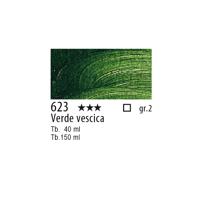 623 - Talens Olio Rembrandt Verde vescica