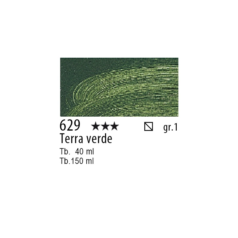 629 - Talens Olio Rembrandt Terra verde