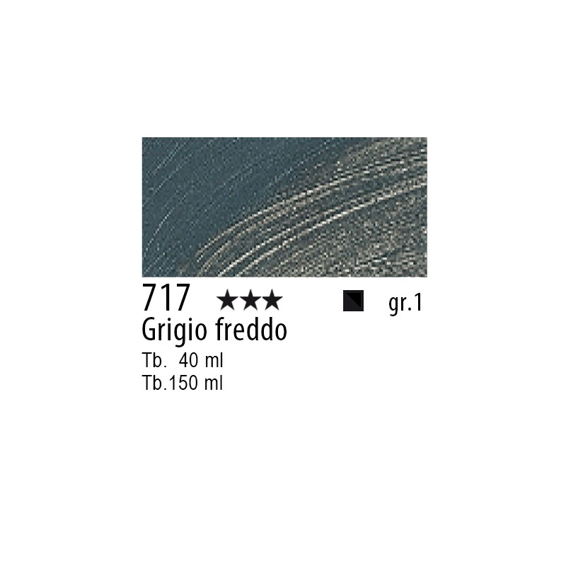 717 - Talens Olio Rembrandt Grigio freddo