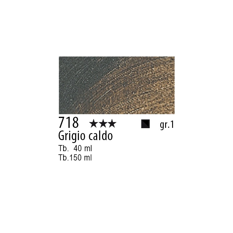 718 - Talens Olio Rembrandt Grigio caldo