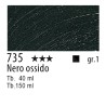 735 - Talens Olio Rembrandt Nero ossido