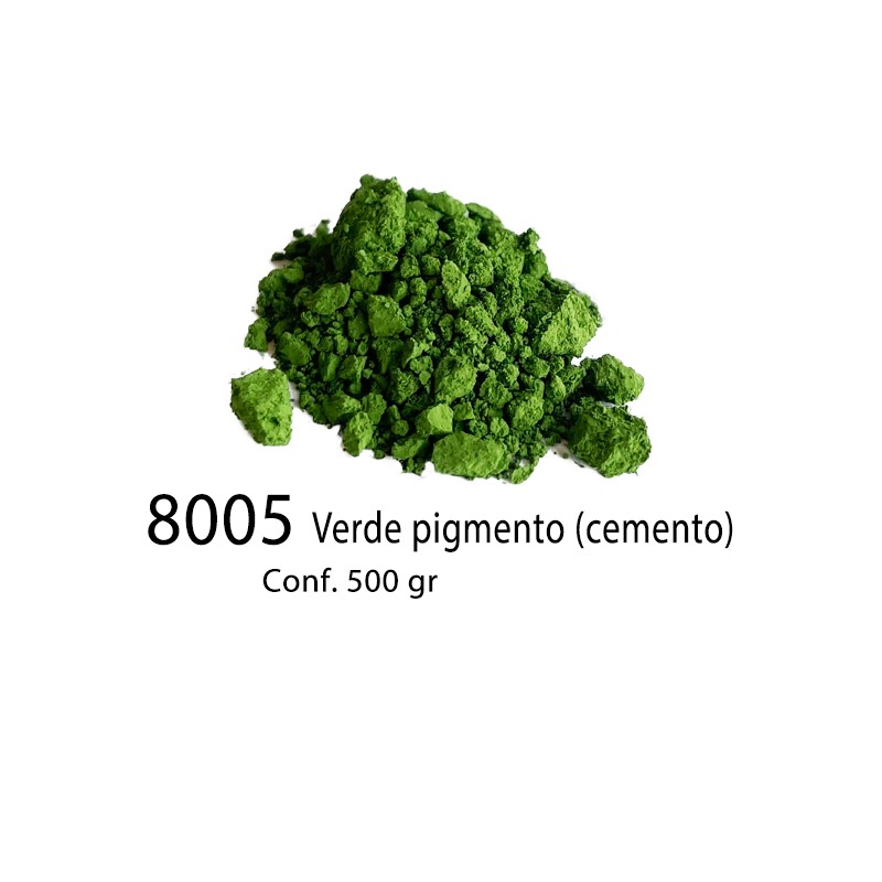 8005 - Pigmento Siof Verde Pigmento (cemento)