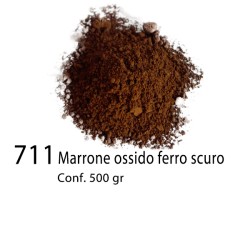 711 - Pigmento Siof Marrone ossido ferro scuro