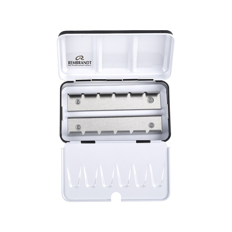 Talens Rembrandt Cassetta in metallo per acquerelli