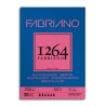Fabriano 1264 Illustrazione Bristol, Blocco collato 1 lato, 50 fogli, Liscio, 200gr/Mq