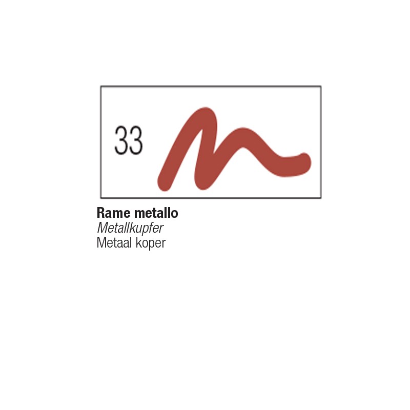 33 - Pebeo 7A Pennarello Opaco Rame punta tonda 4mm