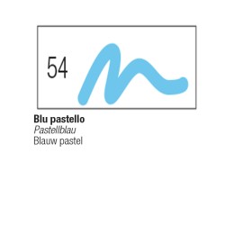54 - Pebeo 7A Pennarello Opaco Blu pastello punta tonda 4mm