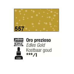 557 - Pebeo Acrylic Marker Oro Prezioso punta media rotonda 4mm